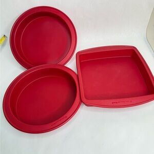 KitchenAid 3-piece silicone bakeware set
